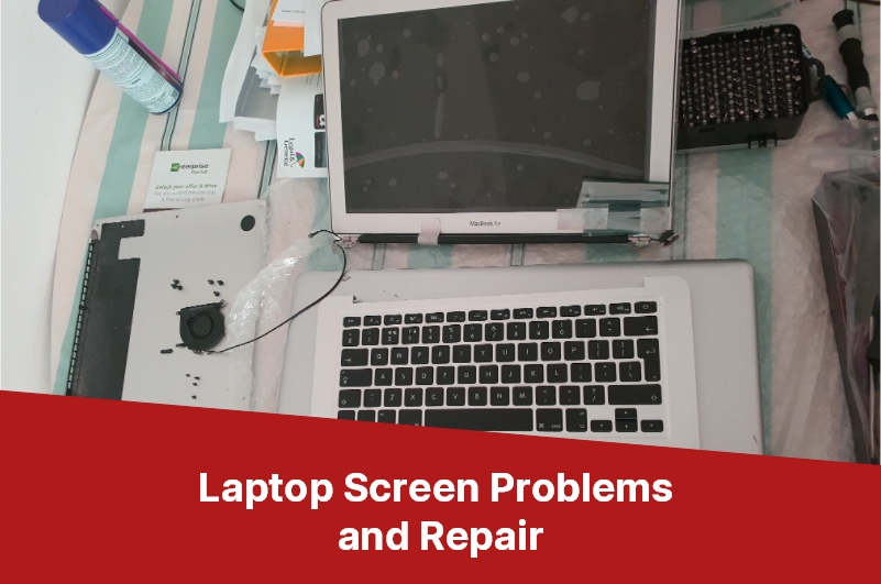Laptop screen problems and repair