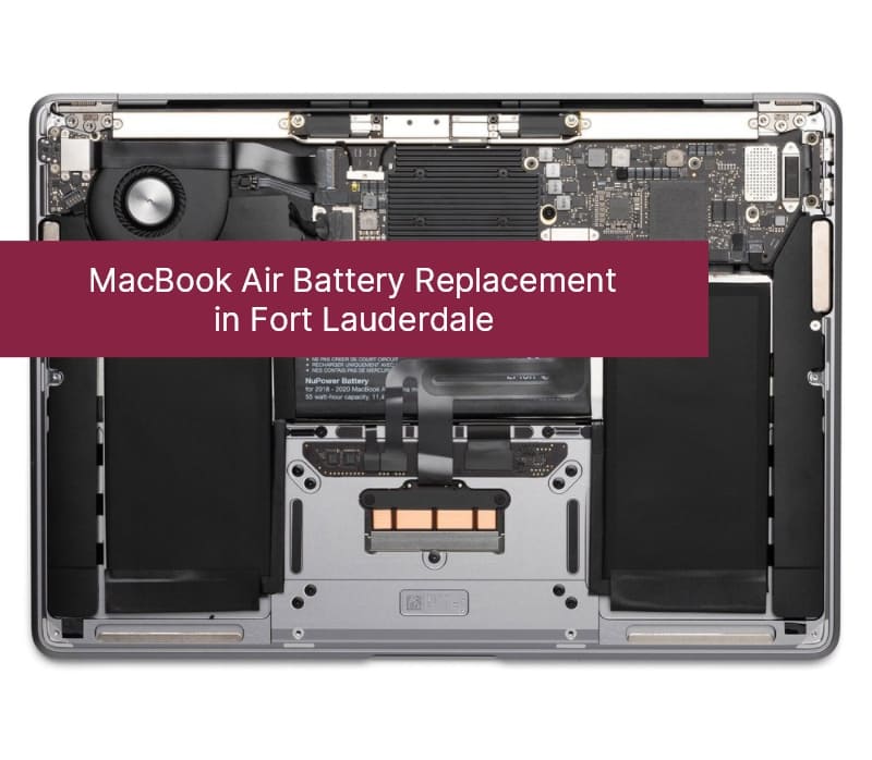 MacBook Air Battery Replacement in Fort Lauderdale 43