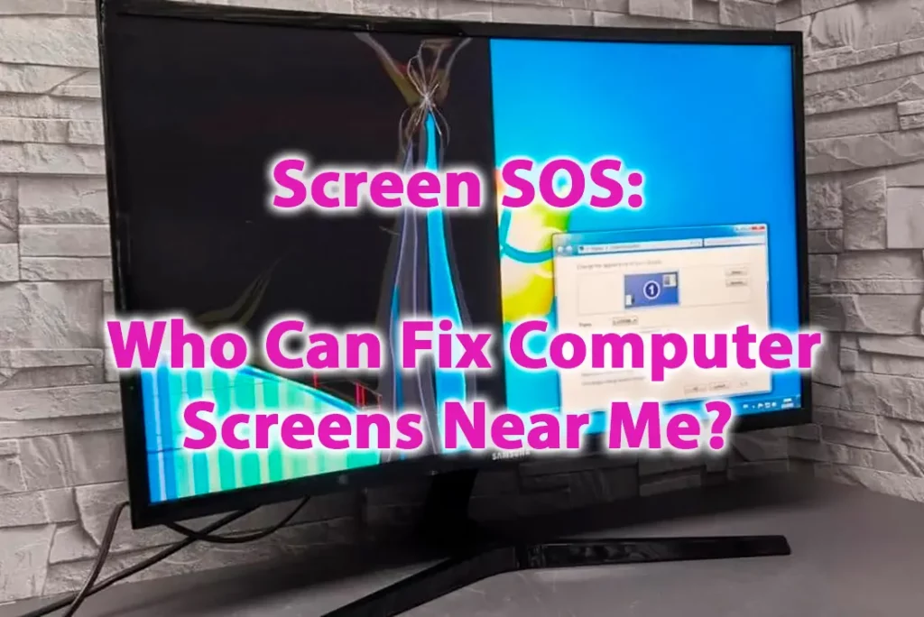 Screen SOS Who Can Fix Computer Screens Near Me