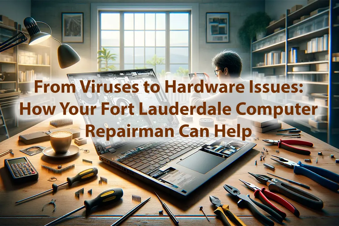 From Viruses to Hardware Issues How Your Fort Lauderdale Computer Repairman Can Help